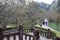 Stone railing of Du Fu thatched cottage park, adobe rgb