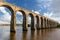 Stone railway bridge in Berwick-upon-Tweed