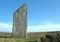 The Stone at the Ring Brodgar,Orkney,Scotland,UK