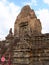 Stone rock tower at Ancient buddhist khmer temple architecture ruin of Pre Rup in Angkor Wat complex, Siem Reap Cambodia