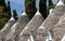 Stone roofs of Trulli Houses in Alberobello; Italy