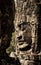 Stone sculpture in Bayon Wat,Siem Reip,Cambodia