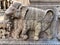 Stone sculpture at Brihadeeswarar temple, Thanjavur