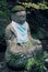 Stone sculpture in cemetery of Mount Koya, Japan