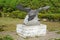 Stone sculpture `Eagle`