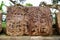 Stone sculpture and relief in Sukuh Temple