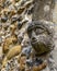 Stone Sculpture at Thaxted Parish Church in Essex, UK