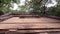 Stone seat the kingdom of sigiriya.