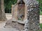 Stone shrine, Chimayo, New Mexico