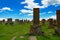 Stone slabs aha khachkar, Noratus cemetery, Armenia