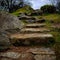 Stone Stairs Ascending
