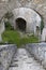 Stone stairs in the castle. Gallenstein Castle. Austria