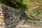 Stone stairs on the coast of the Tyrrhenian Sea, Marciana Marina