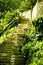 Stone stairs in countryside