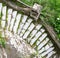 Stone stairway. The art of masonry