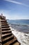 Stone Stairway Ocean