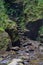 Stone stairway on the road