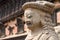 Stone statue at Bhaktapur ancient city, Kathmandu, Nepal