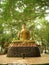 Stone statue of Buddha