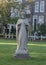 Stone Statue of Sacred Heart of Jesus Christ, Amsterdam Begijnhof