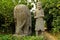 Stone Statues of Elephant and Keeper- Song Dynasty Tombs, China