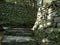 Stone steps and fortifications of historic Uwajima castle - Ehime prefecture, Japan