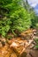 Stone stream in the mountains of Beskid