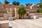 Stone streets of ancient Jerusalem