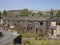 Stone terraced cottages in northern England