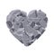 Stone texture heart.