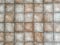 Stone texture tile background patchwork, brown