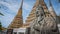 Stone Thai - Chinese style sculpture and thai art architecture in Wat Phra Chetupon Vimolmangklararm (Wat Pho) temple