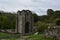 Stone Tower Ruins of Shap Abbey in England