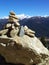 The stone tower stand at Sejila Mountain