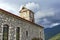 Stone traditional church in Evrytania, Greece