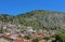 Stone traditional houses in Kastoria city, Greece