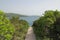 Stone trail to the beach in Montenegro