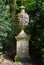 Stone Urn Statue, Mottisfont Abbey, Hampshire, England.