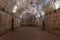 Stone vaults of Diocletian's Palace in Croatian city Split