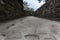 Stone Walkway in Mont Saint Michel, France