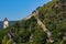 Stone wall in Bacharach, Germany