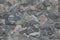 Stone wall background. Modern paper design. Grunge floor on street. Rock natural road. Masonry rough surface, modern design. Grey