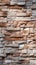 Stone wall brick texture Background of the Sandstone facade Seamless pattern