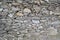 A stone wall of Cahergall stone fort in Ireland