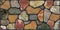 Stone wall decor tile background texture