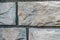 Stone Wall Detail Home Material Urban Gray Surface