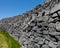 Stone wall at Dun Aonghasa Aran Islands