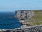 Stone wall at Dun Aonghasa Aran Islands