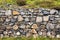 Stone Wall at Giants Causeway