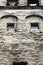 stone wall of medieval palace in Avignon city